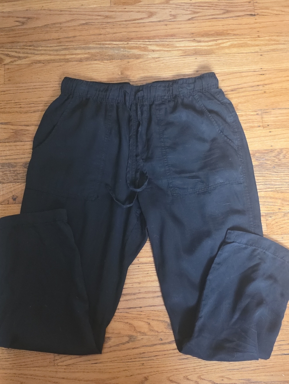 Sanctuary Women's Washed Black, Go Easy Pants, Size L